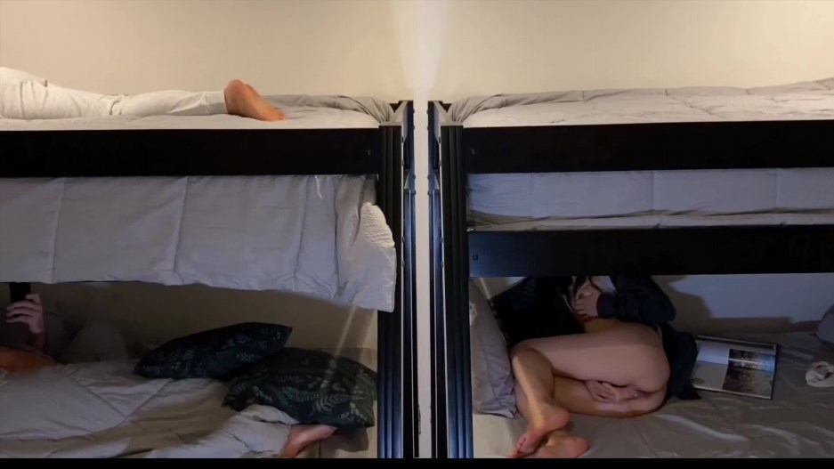 HongKongKitten - Bold Asian Squirts In Hostel Dormitory